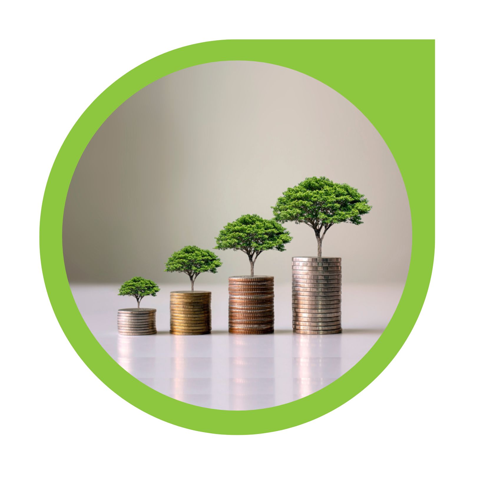 Developing Trees and Coins